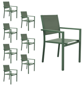 Lot de 8 chaises en...