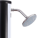 Douche solaire FIDGI noire et argent 35L