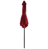 Parasol droit rond 2,70m de...