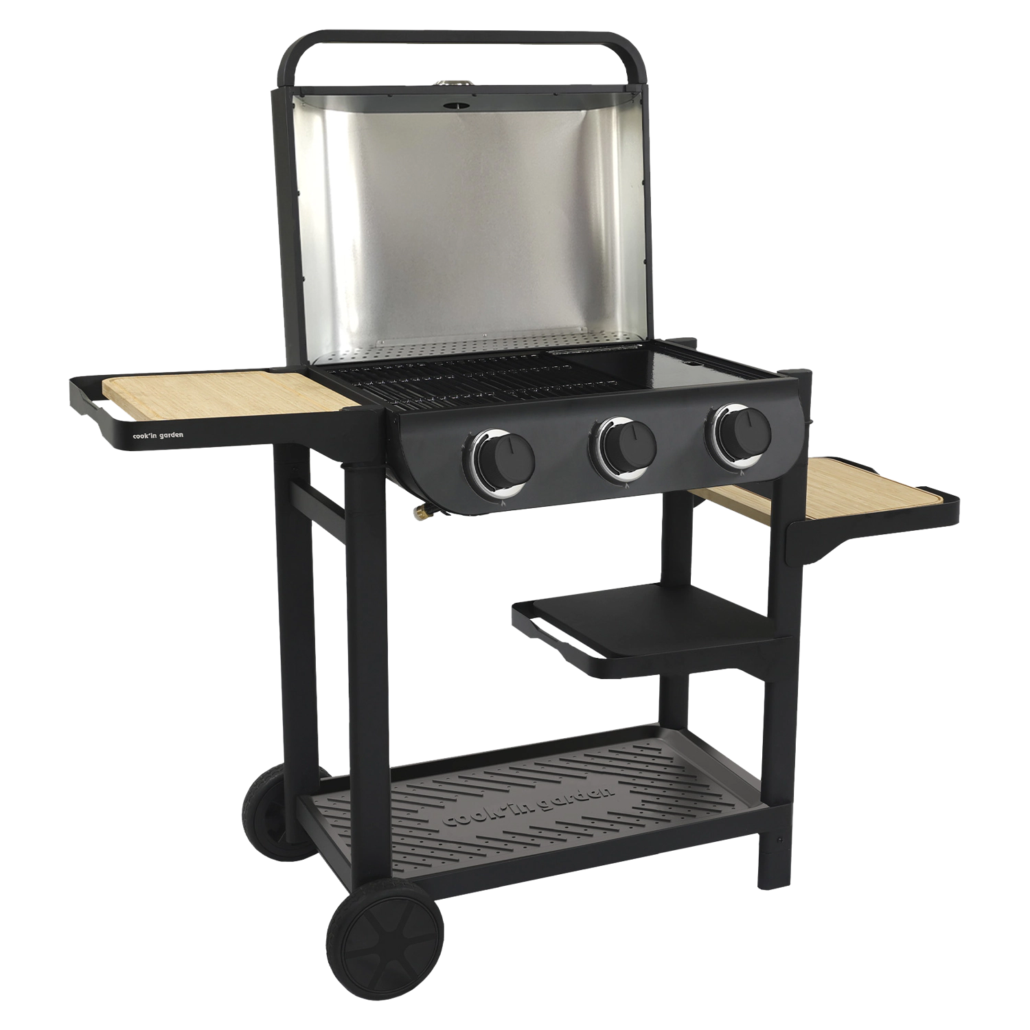 Cook'in Garden - Barbecue gaz FLAVO 60 SC sur chariot