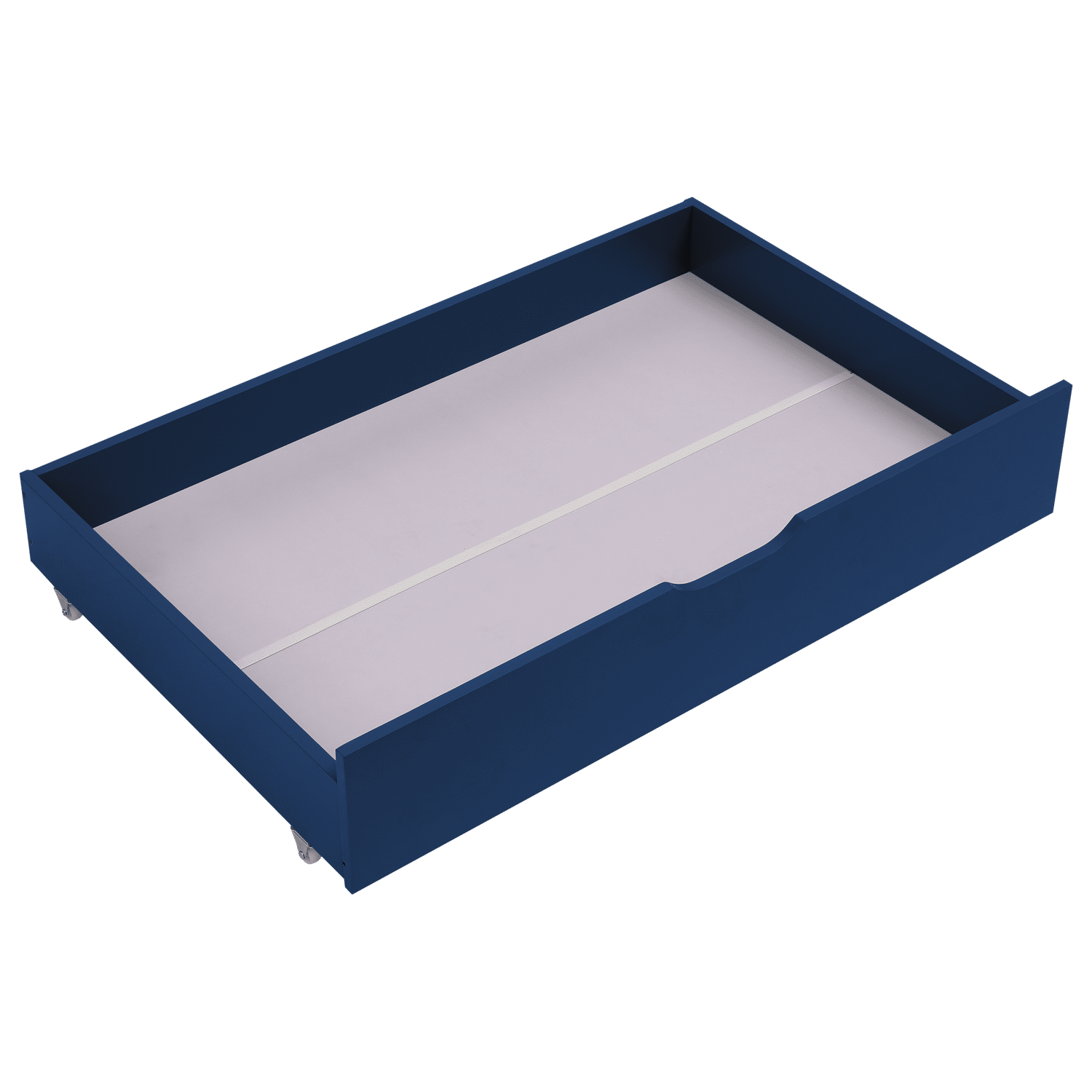 Lit pour enfant 190x90cm bleu foncé avec tiroirs ADAM