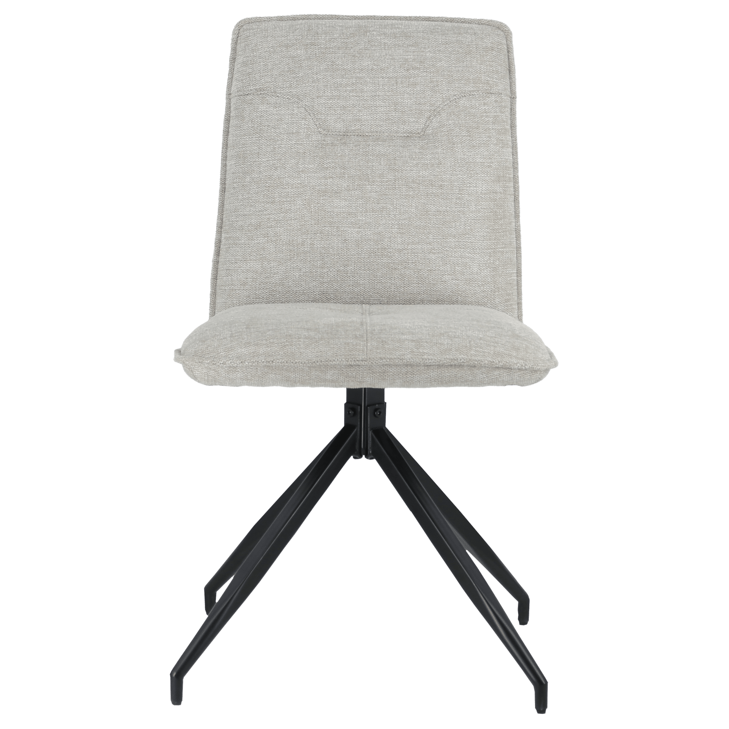 Conjunto de 2 cadeiras AREN em tecido bege
