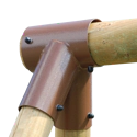 Soulet - Portique en bois avec balançoire, balancelle et toboggan NIGEL