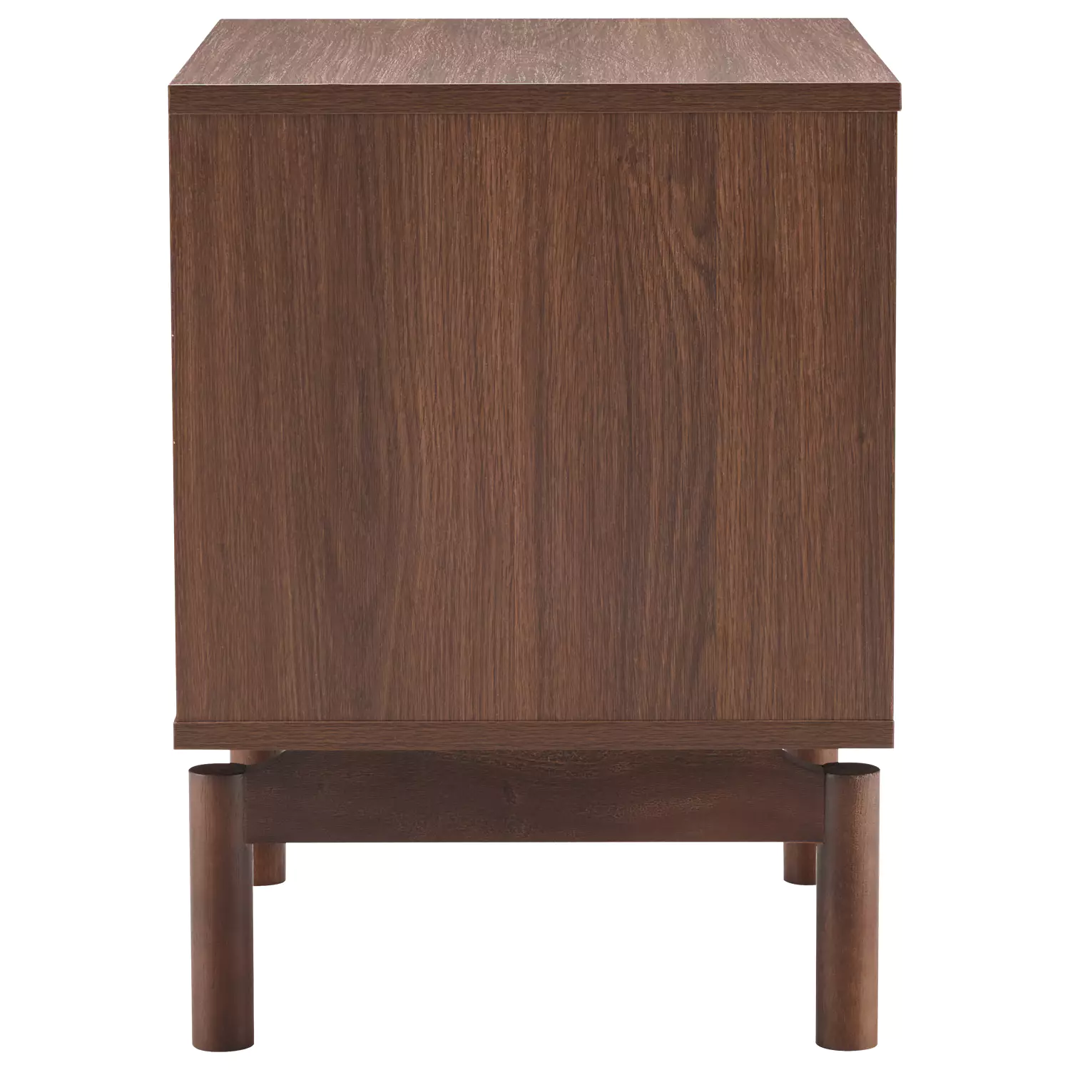 Table de chevet en bois foncé SARAH