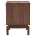 Table de chevet en bois foncé SARAH