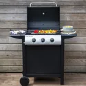 Barbecue au gaz - 3 brûleurs 8,4kW