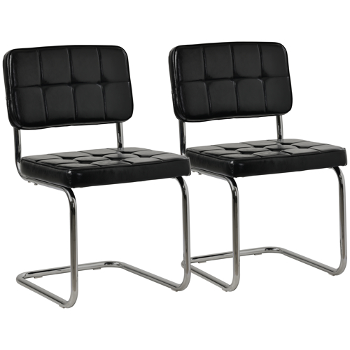 Lot de 2 chaises cantilever...