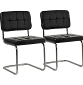 Lot de 2 chaises cantilever...