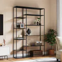 Estantería de metal 189cm negra