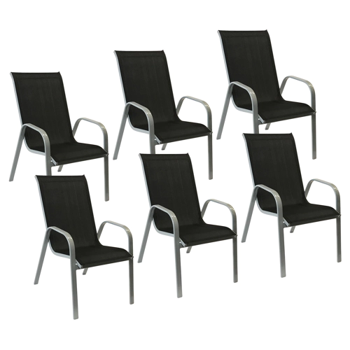 Set van 6 MARBELLA stoelen...