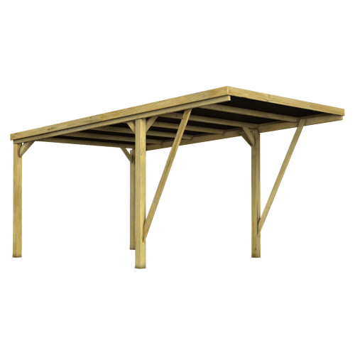 CERLAND - Carport en pin...
