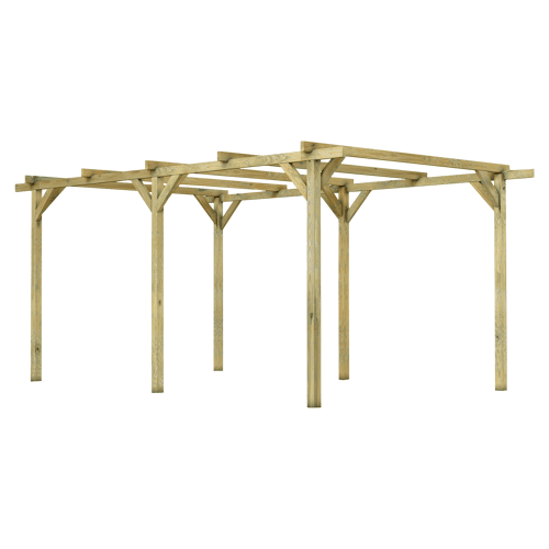 CERLAND - Carport en pin HENRI