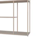 Estantería de metal 189cm color topo