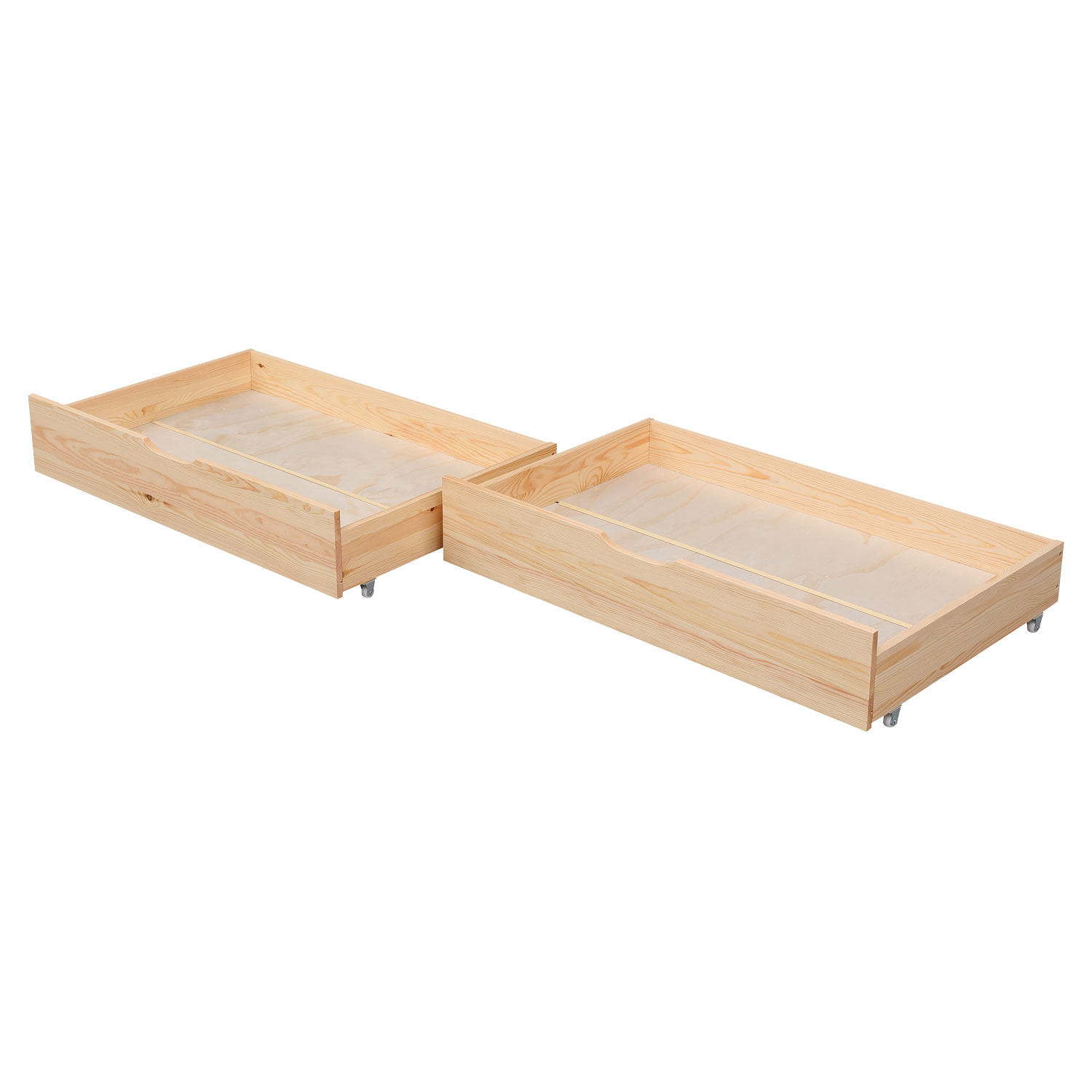 Kinderbed 190x90cm in hout met lades MARCEAU