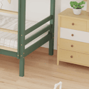 Letti a castello per bambini 190x90cm verde AMBRA