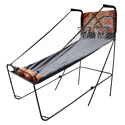 Jeu de basket-ball arcade pliante double panier