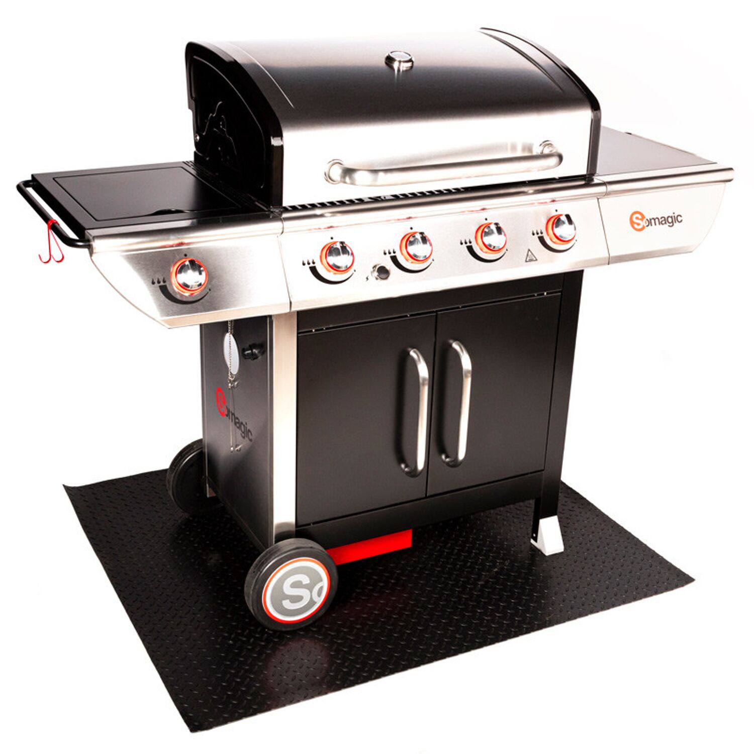 SOMAGIC - Schutzmatte für Grill, Plancha und Servierwagen