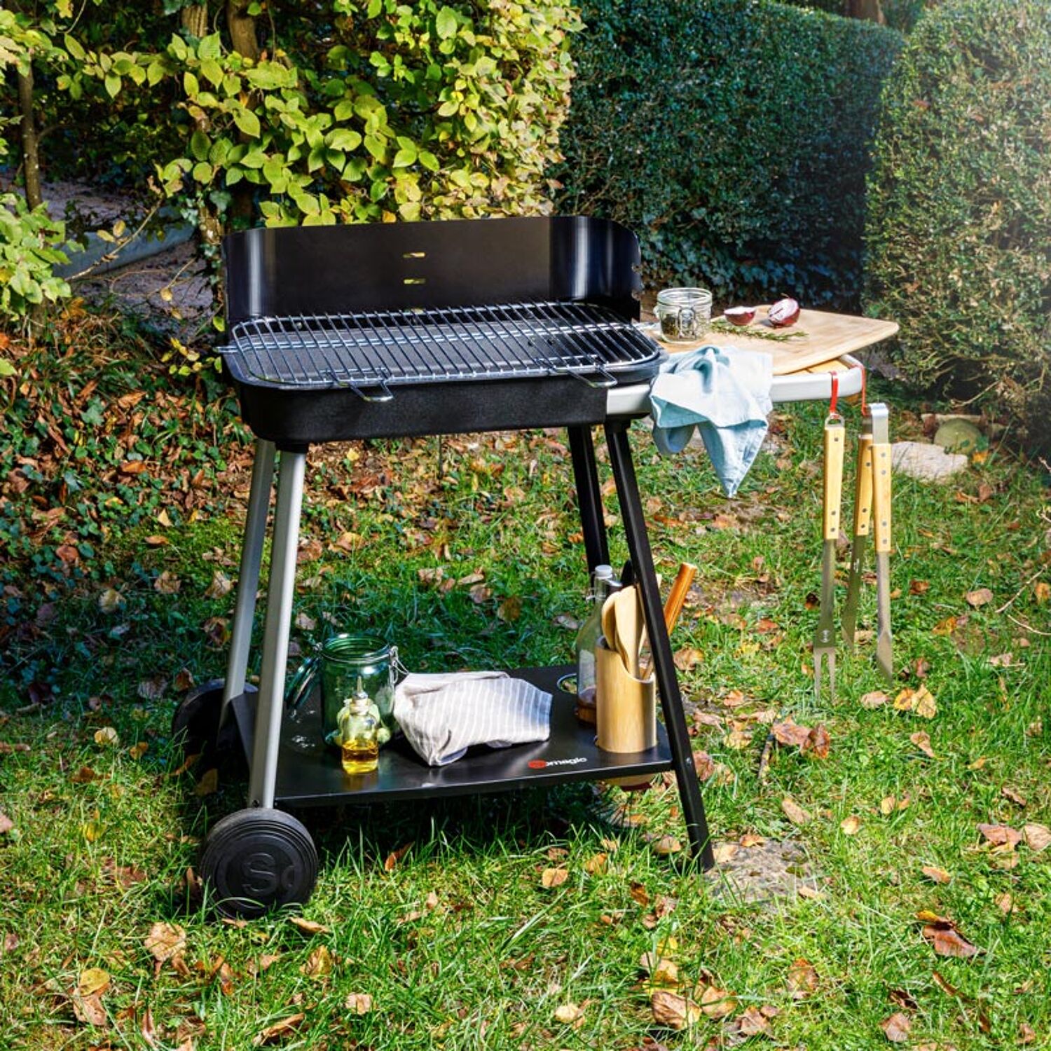 SOMAGIC - Barbecue au charbon de bois VULCANO 2300