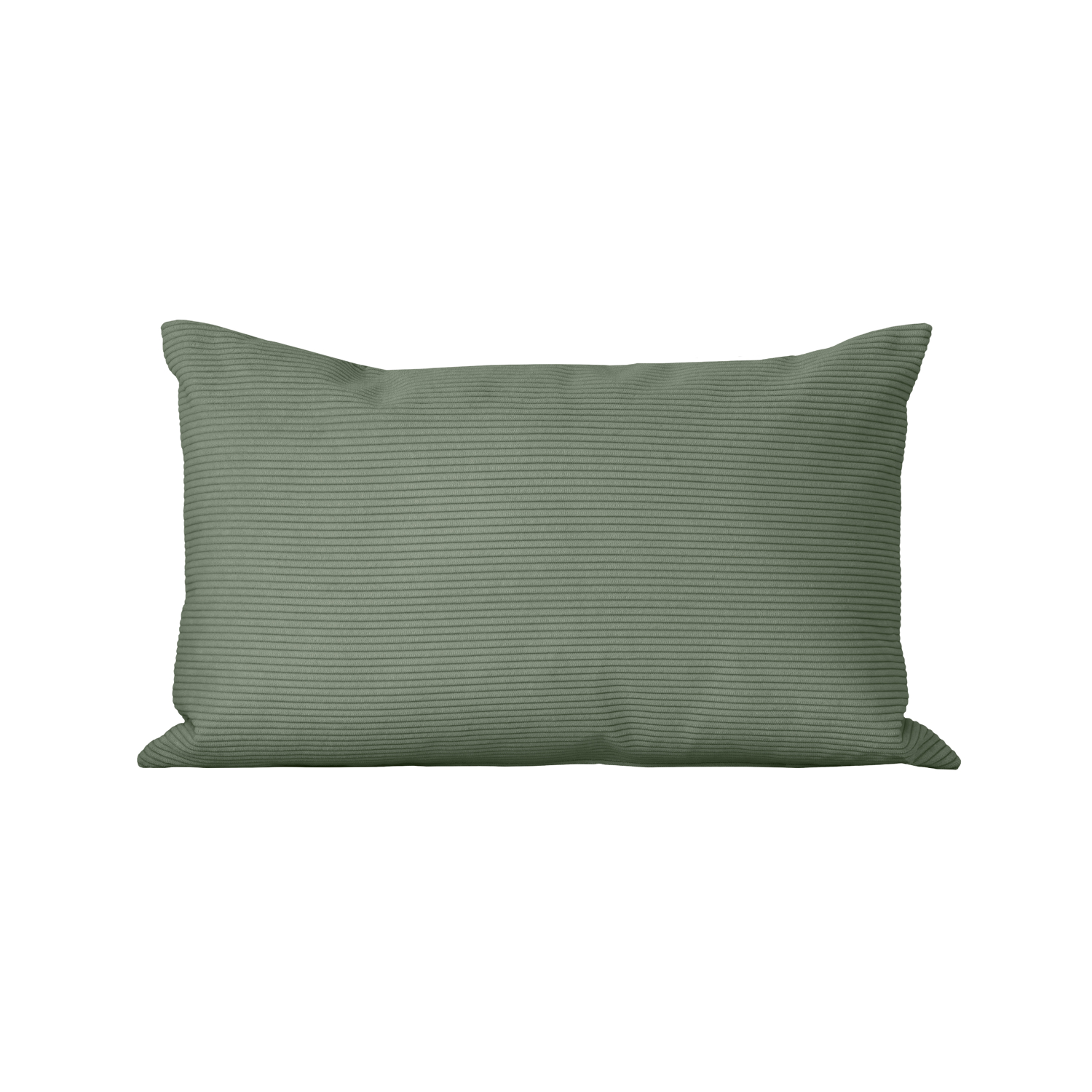 Cojín rectangular 30x50cm pana verde Dune