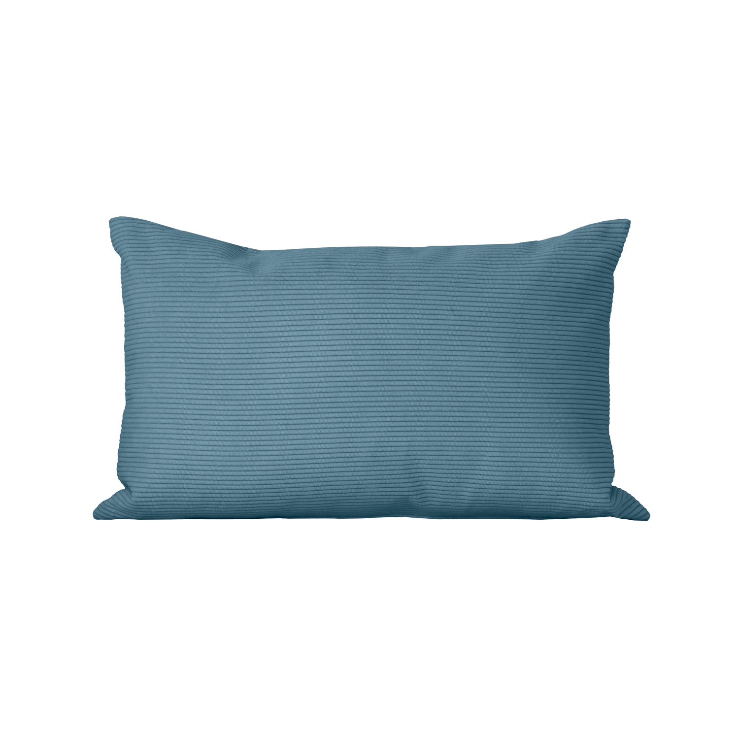 Cojín rectangular 30x50cm pana azul Dune
