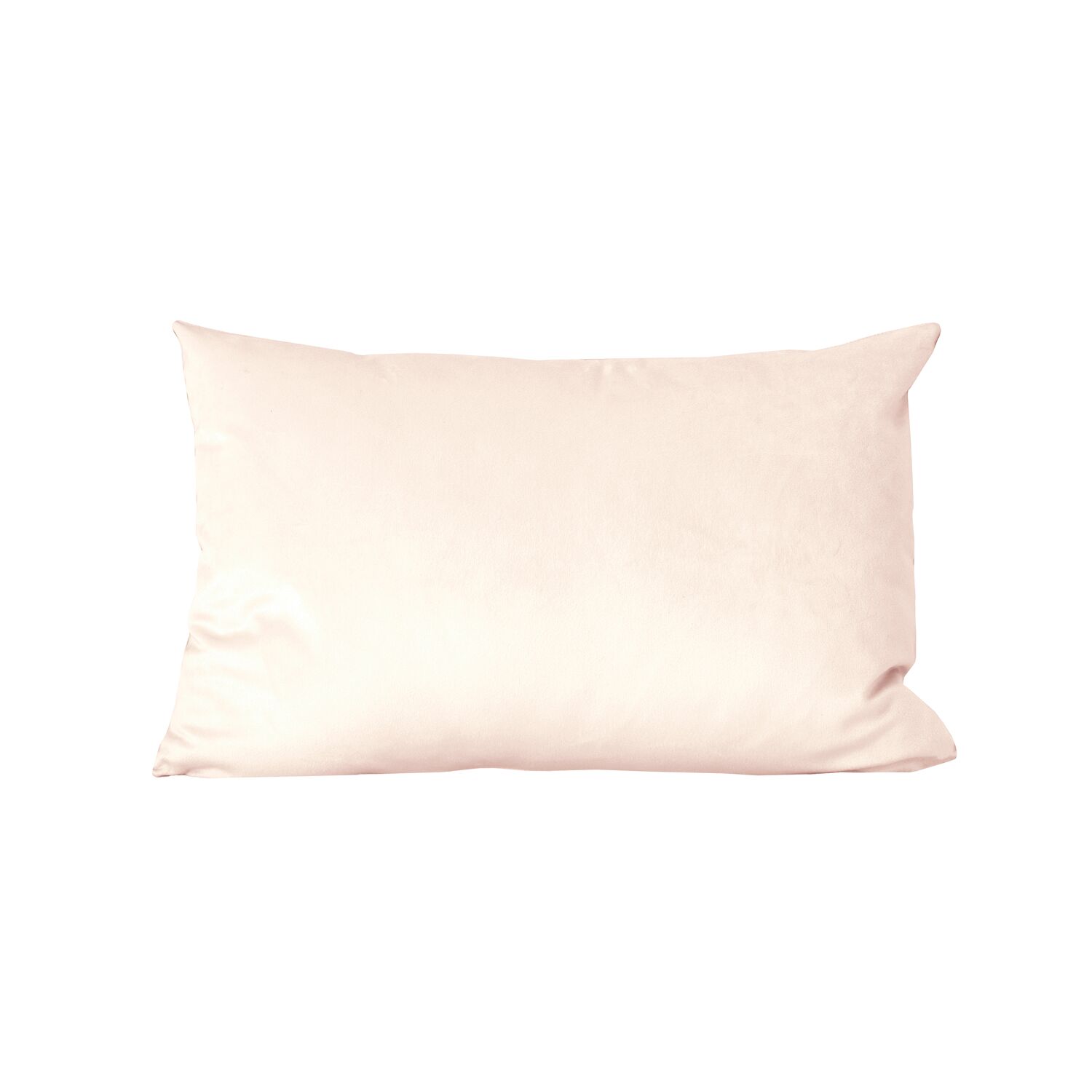 Coussin rectangulaire 30x50cm velours écru Nauru