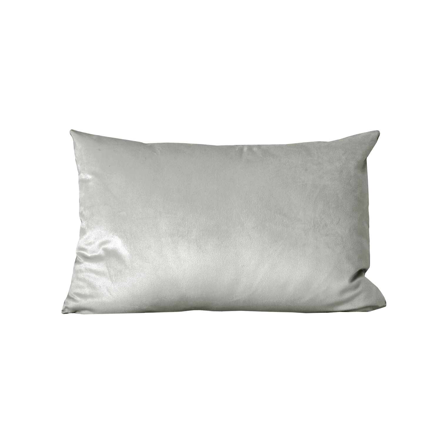 Cojín rectangular 30x50cm Nauru terciopelo gris