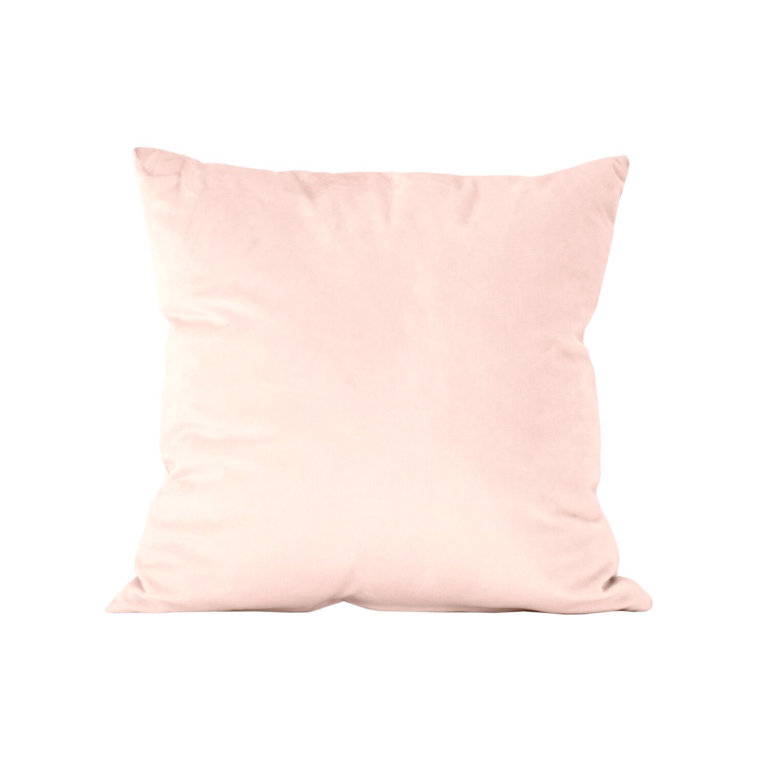 Coussin rectangulaire 45x45cm velours écru Nauru