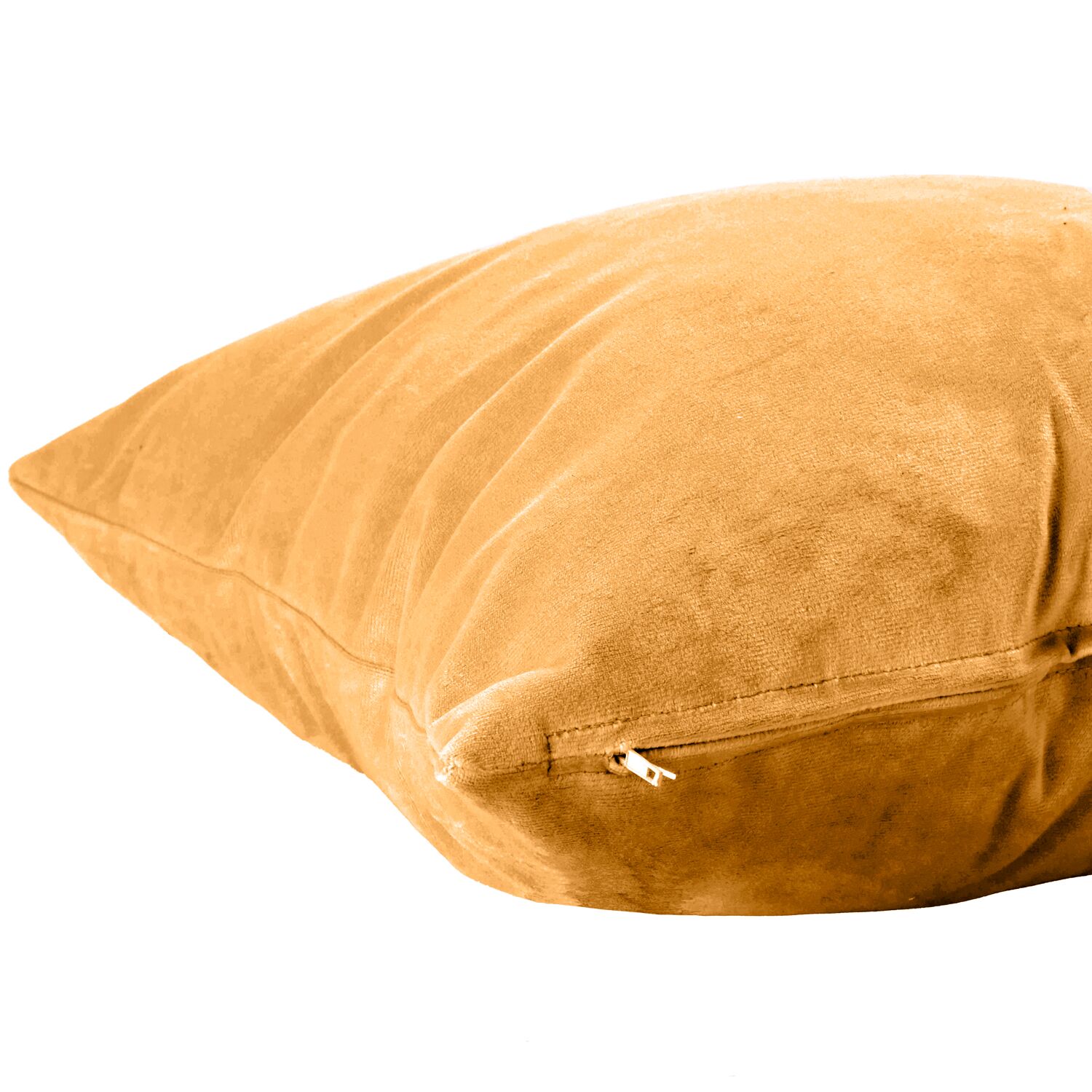 Coussin rectangulaire 45x45cm velours vert anis Nauru