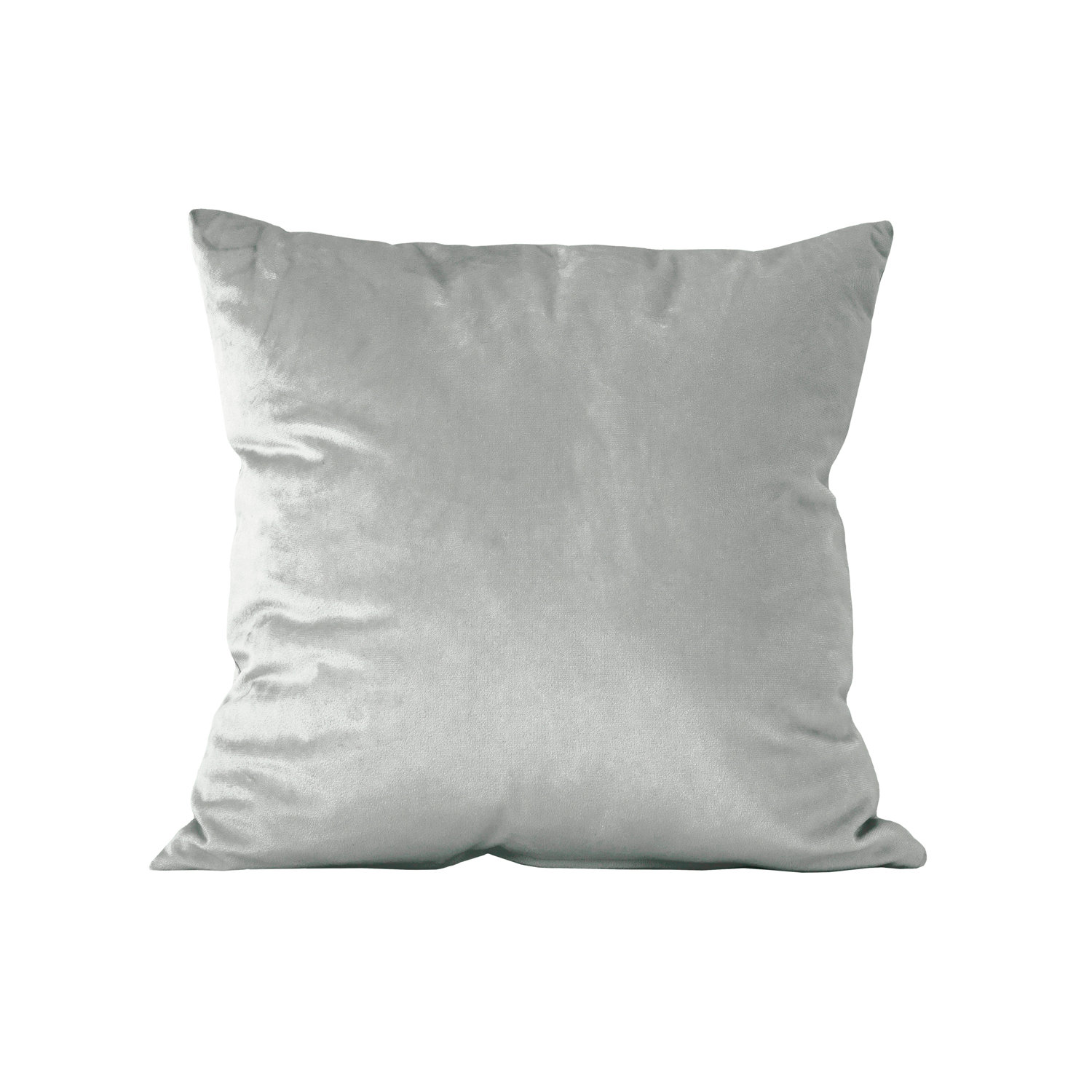 Cojín rectangular 45x45cm Nauru terciopelo gris