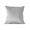 Cojín rectangular 45x45cm Nauru terciopelo gris