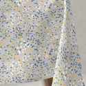 Mantel estampado resina antimanchas 100x135cm Azul Java
