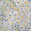 Mantel resina estampada Mantel antimanchas 135x250cm Azul Java