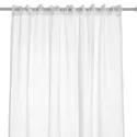 Rideau à galon fronceur Voilage Blanc 140x280cm ETNARA