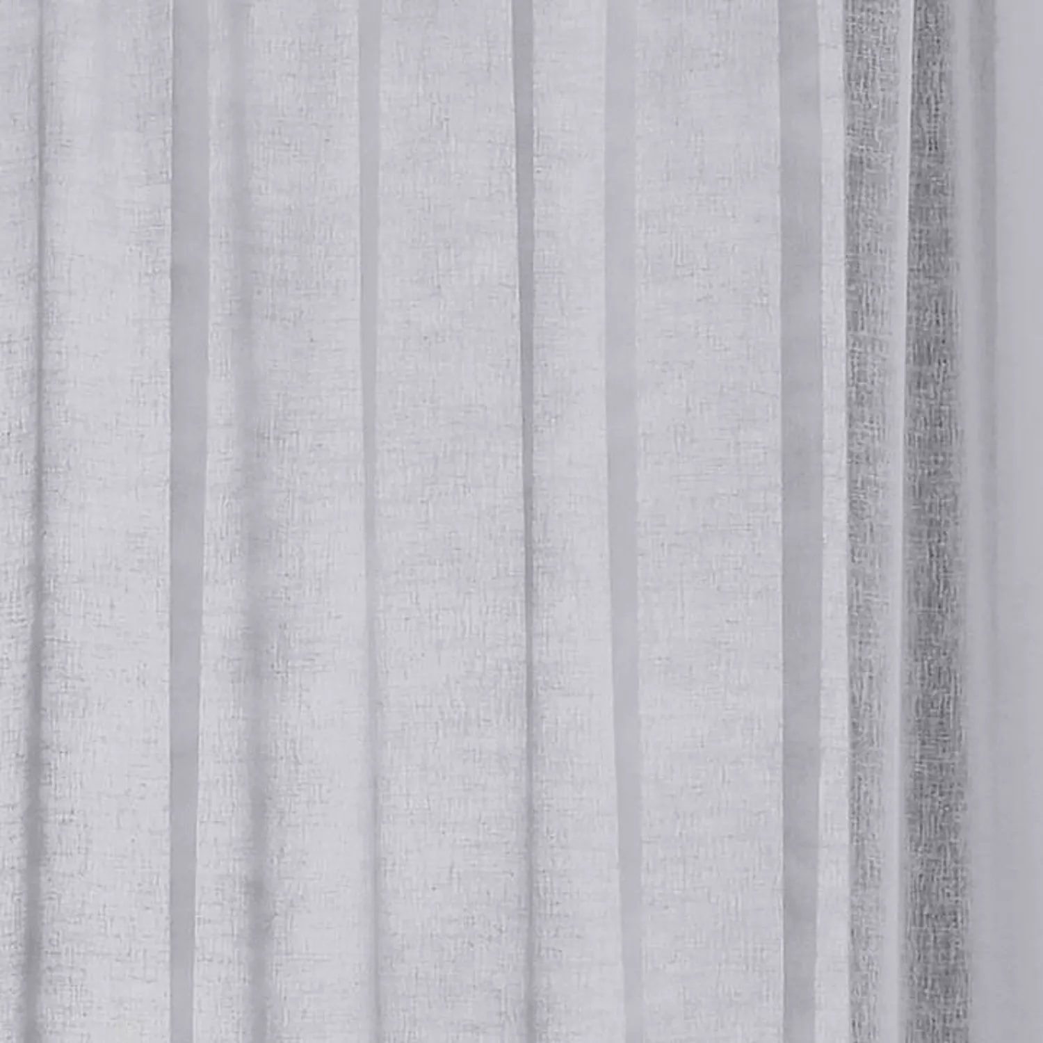 Rideau à galon fronceur Voilage Gris Acier 140x280cm ASOVA