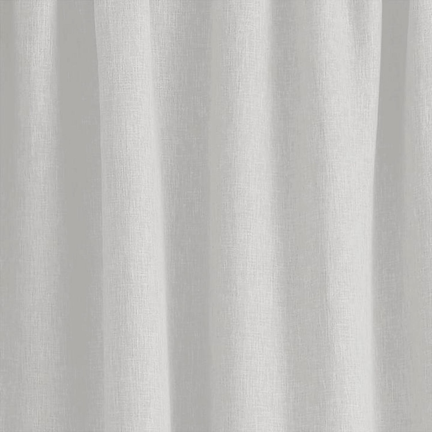 Rideau à galon fronceur Blanc 140x280cm MERVORA