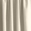 Rideau à galon fronceur Crème 140x280cm TEIDOR