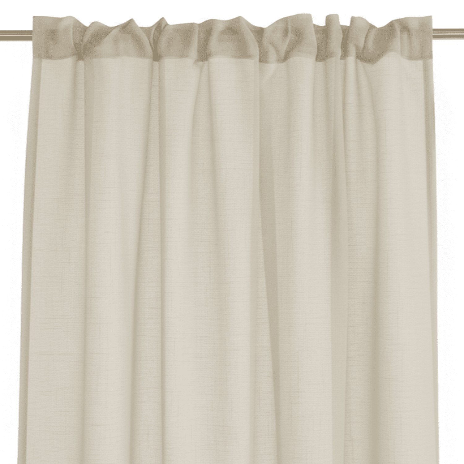 Cortina Voilage Bege 140x280cm VESKARA