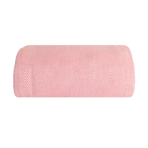 Manta 100% algodão rosa...