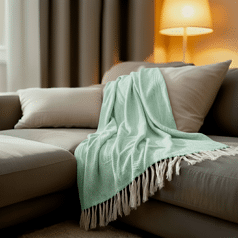 100% cotone blu turchese...