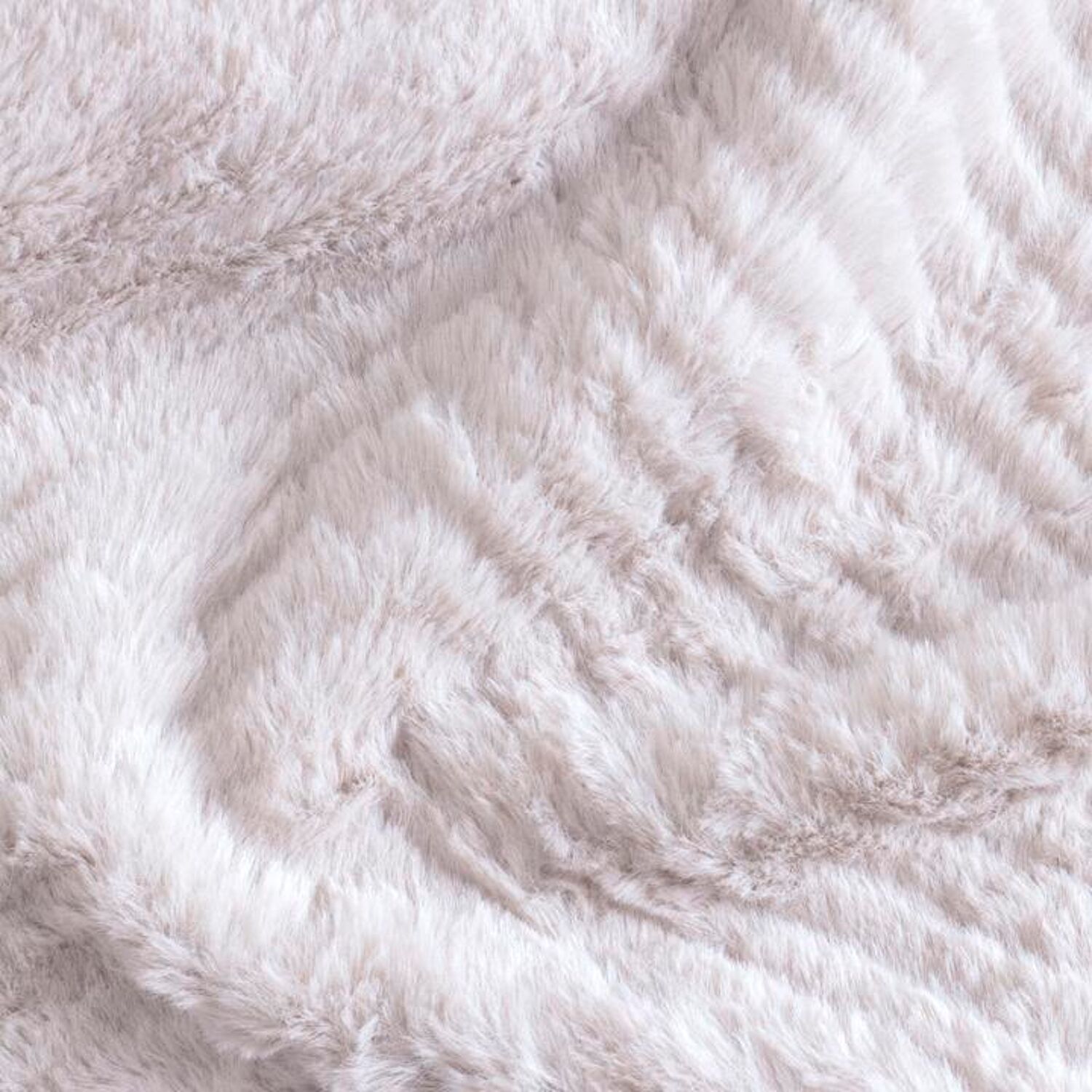 Couverture plaid beige 130x170cm ARYNDAL