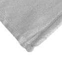 Manta platina cinzenta 130x170cm FLANBERG