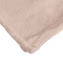 Couverture plaid rose pâle 130x170cm FLANBERG