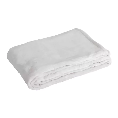 Manta xadrez branco...