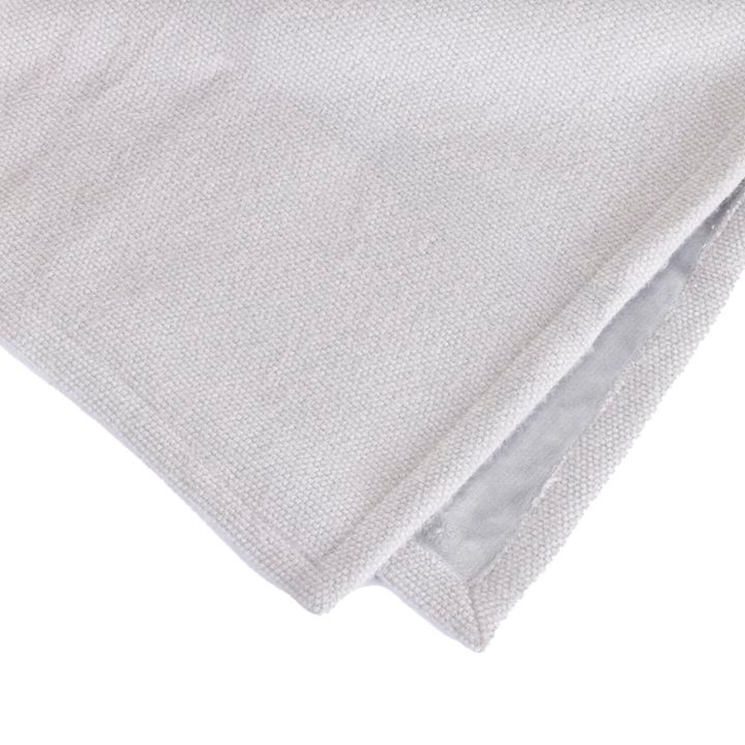 Manta xadrez cinzenta clara 130x170cm PANORA