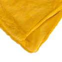 Manta xadrez amarela 130x160cm MINNOR