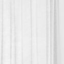 Rideau à galon fronceur Voilage Blanc Semi-transparent 140x280cm ASOVA