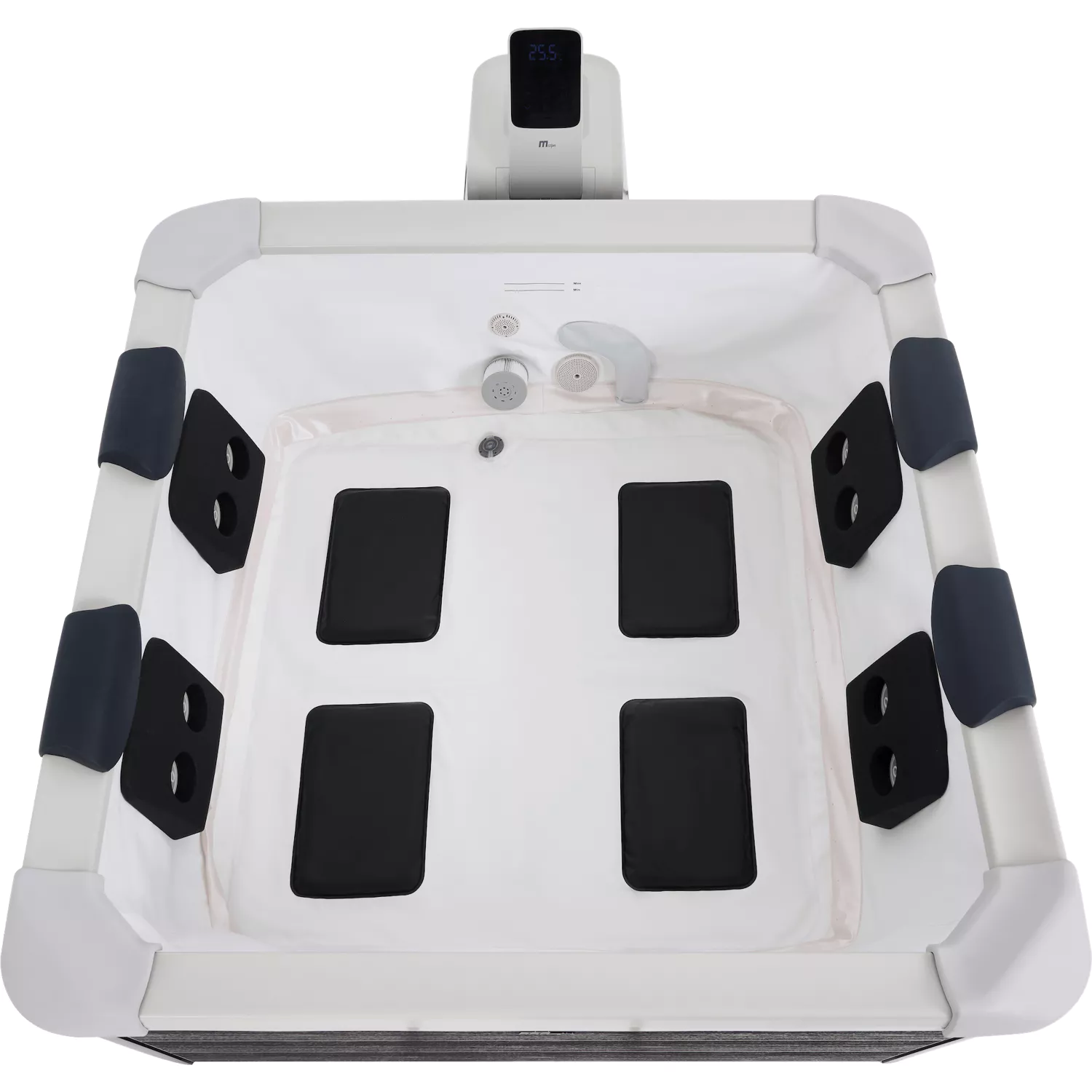 MSPA - Spa carré 180 cm x 180cm OSLO PLUS 6 places