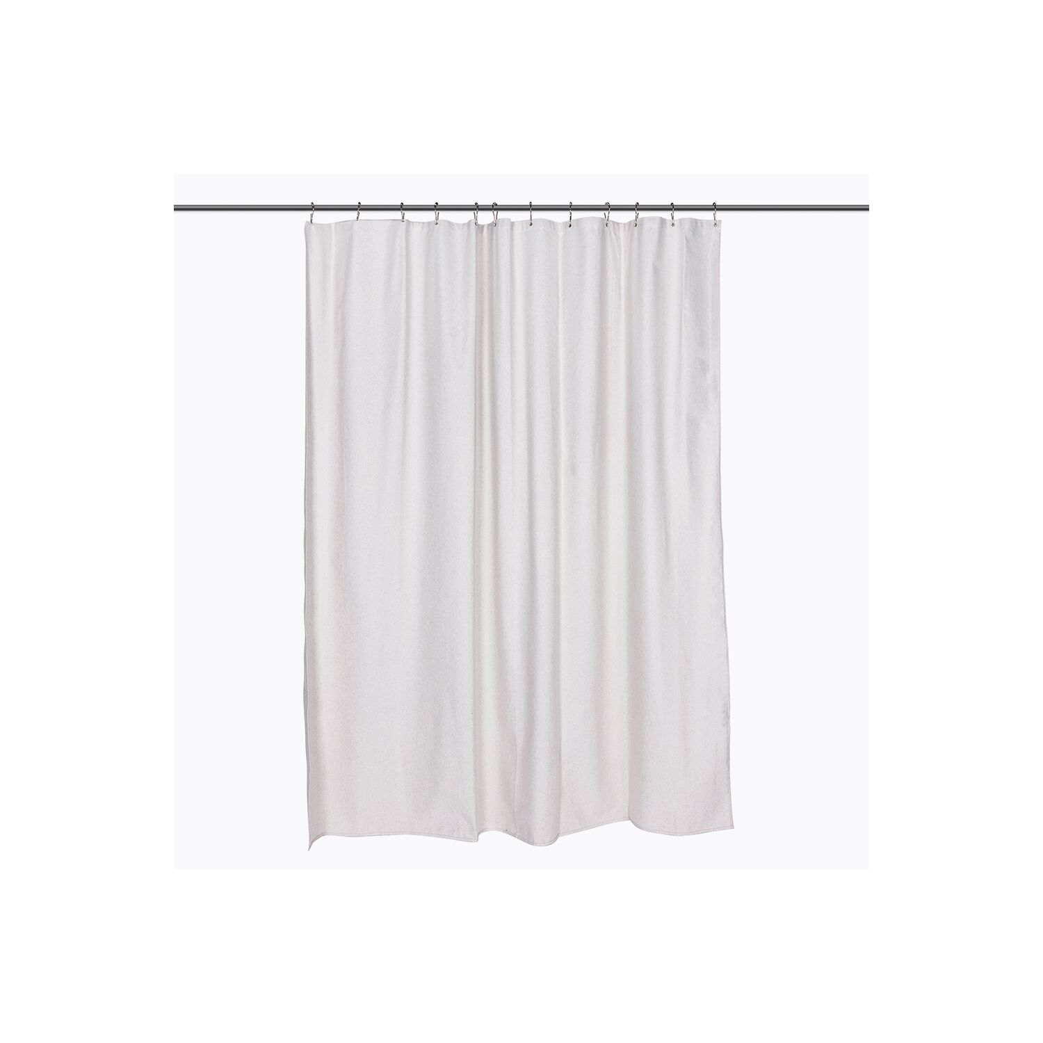 Rideau de douche Linos en coton et lin