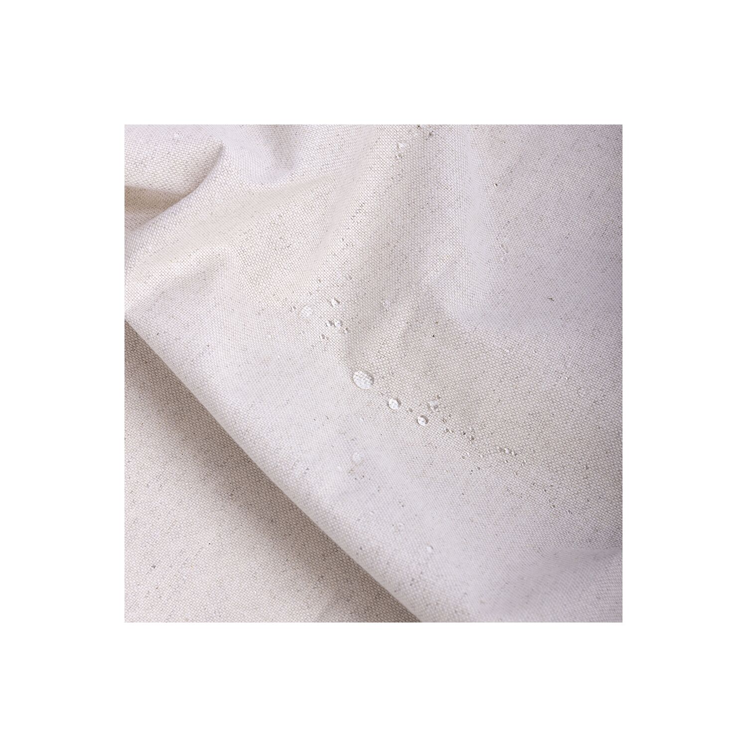 Rideau de douche Linos en coton et lin