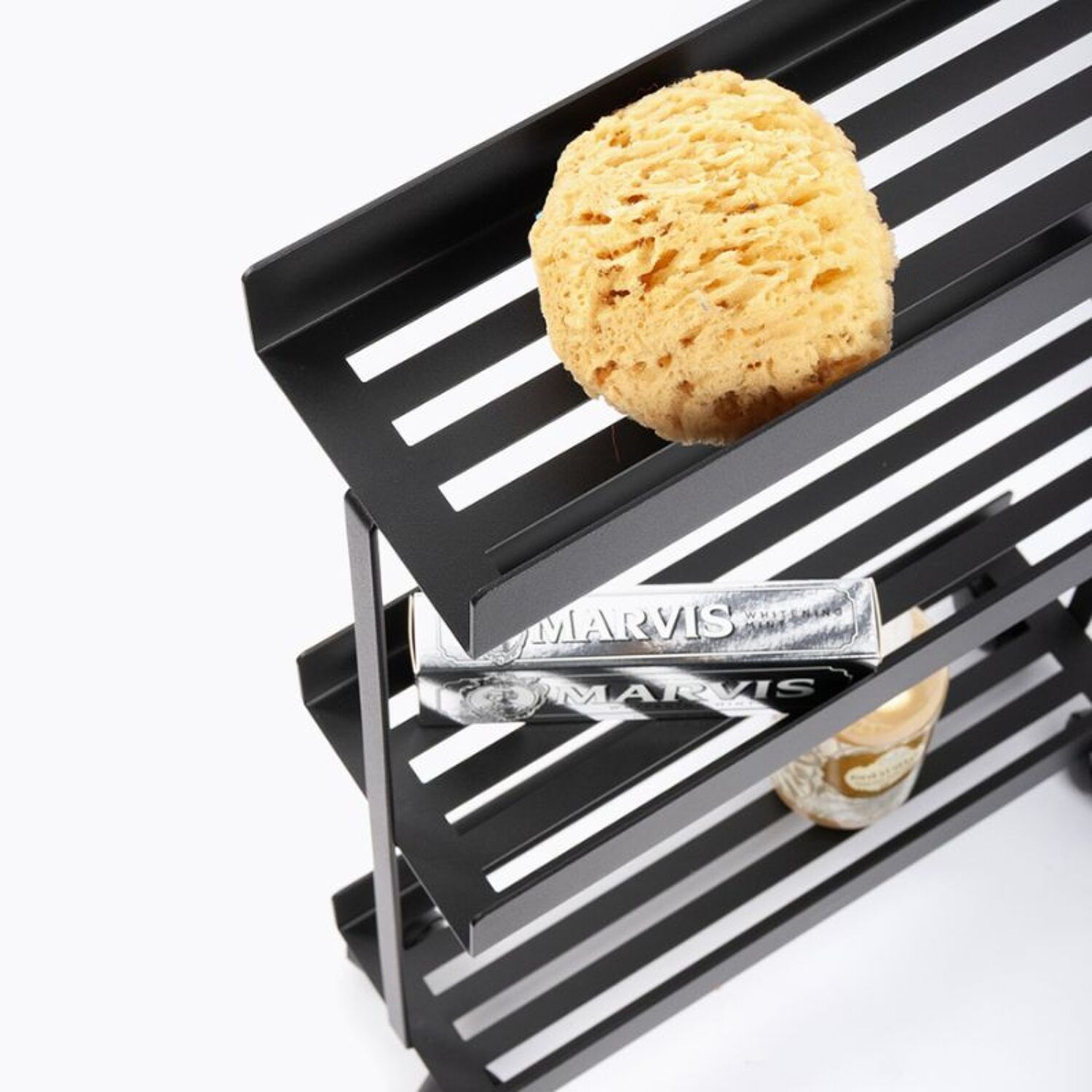 Desserte roulante 3 niveaux AURA Noir